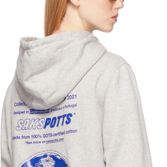 Saks Potts Grey Fleece Sol Lounge Pants size 1 $170 NWOT - Picture 5 of 5